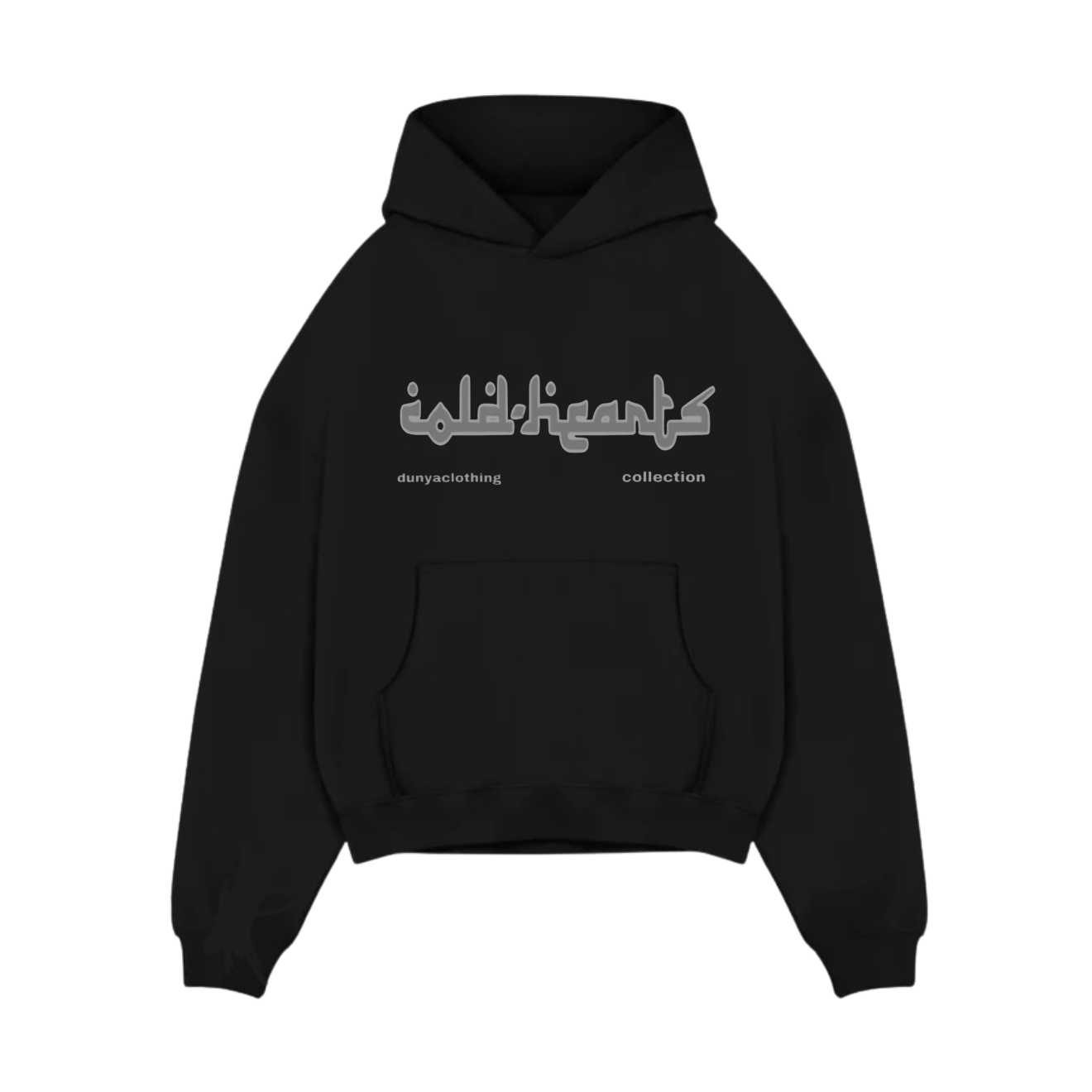 COLDHEARTS 23 HOODIE BLACK